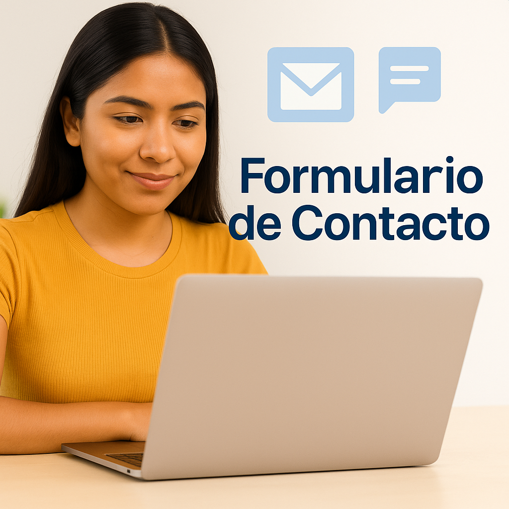 Formulario de contacto con Escueladepsicologia.com
