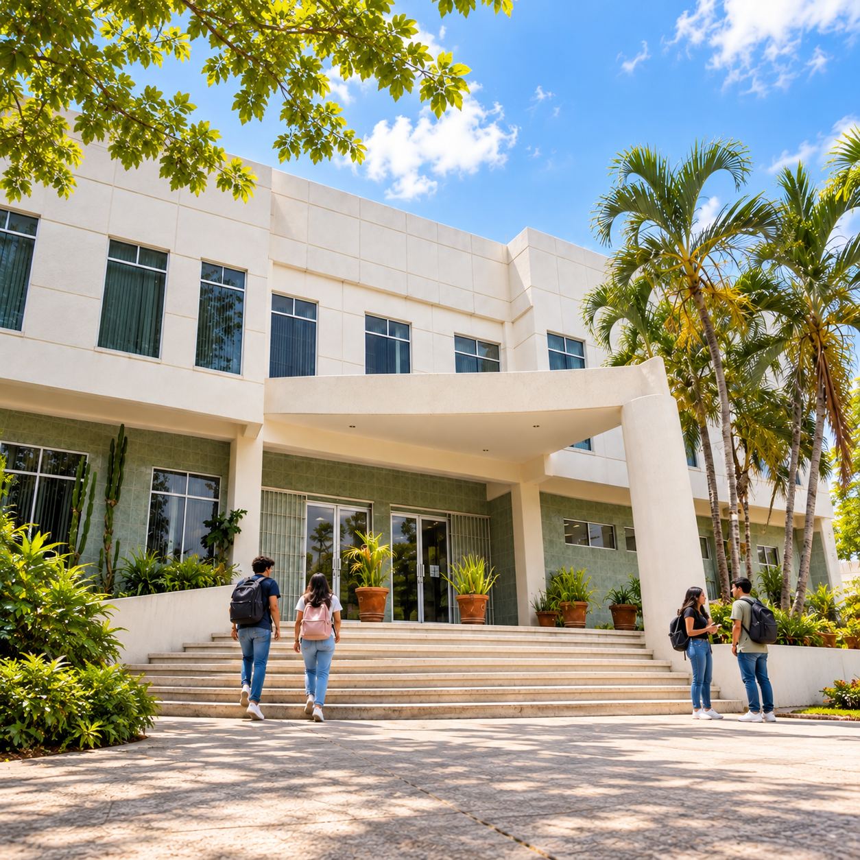 Recreación editorial: Biblioteca de la División Académica de Ciencias de la Salud de la UJAT.