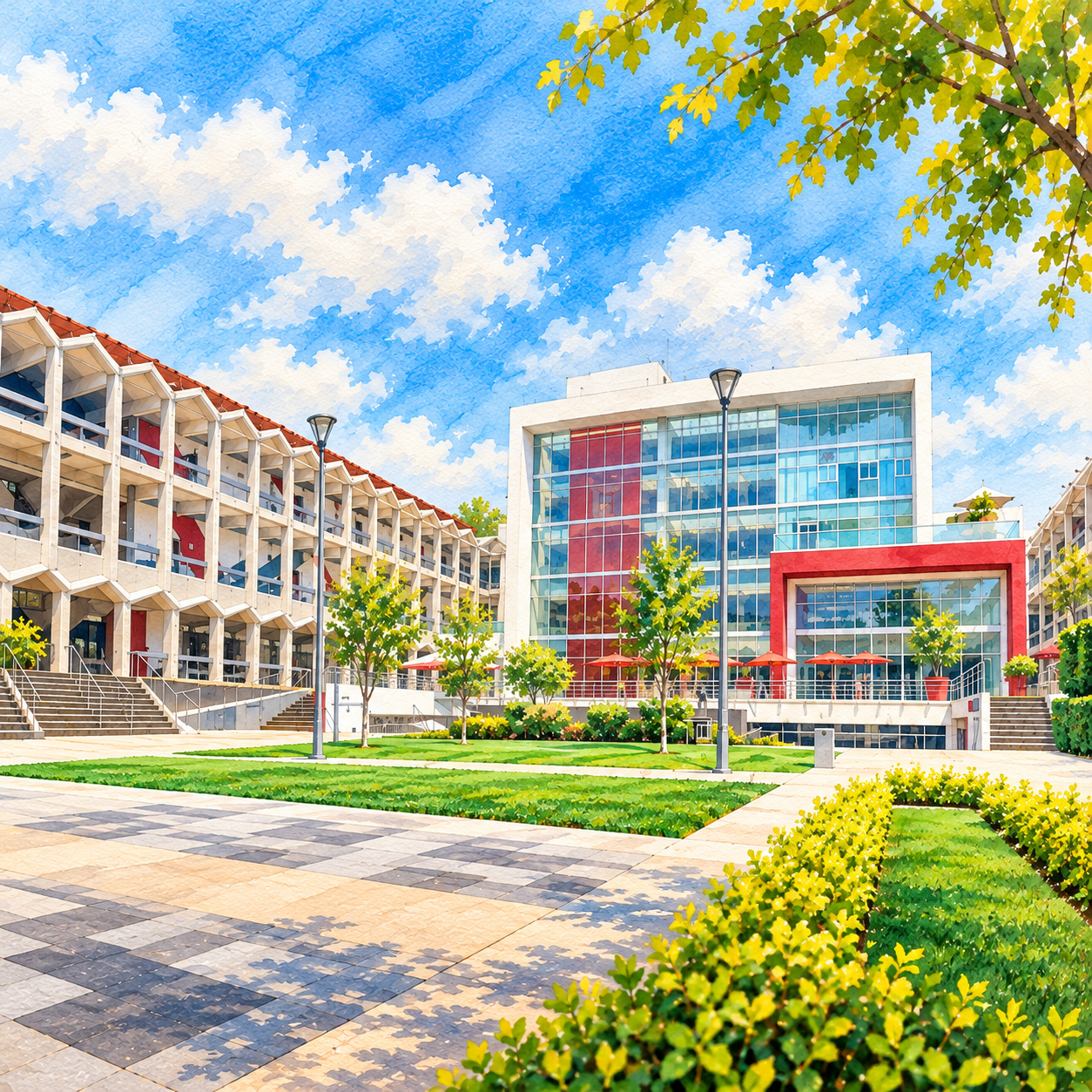 Ilustración del referente del campus de UPAEP