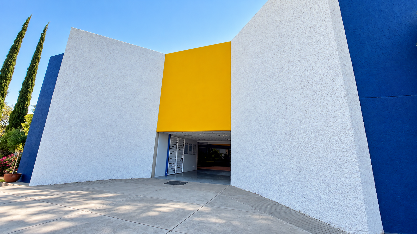Recreación editorial: Instituto de Ciencias de la Educación, Ciudad Universitaria, Oaxaca.
