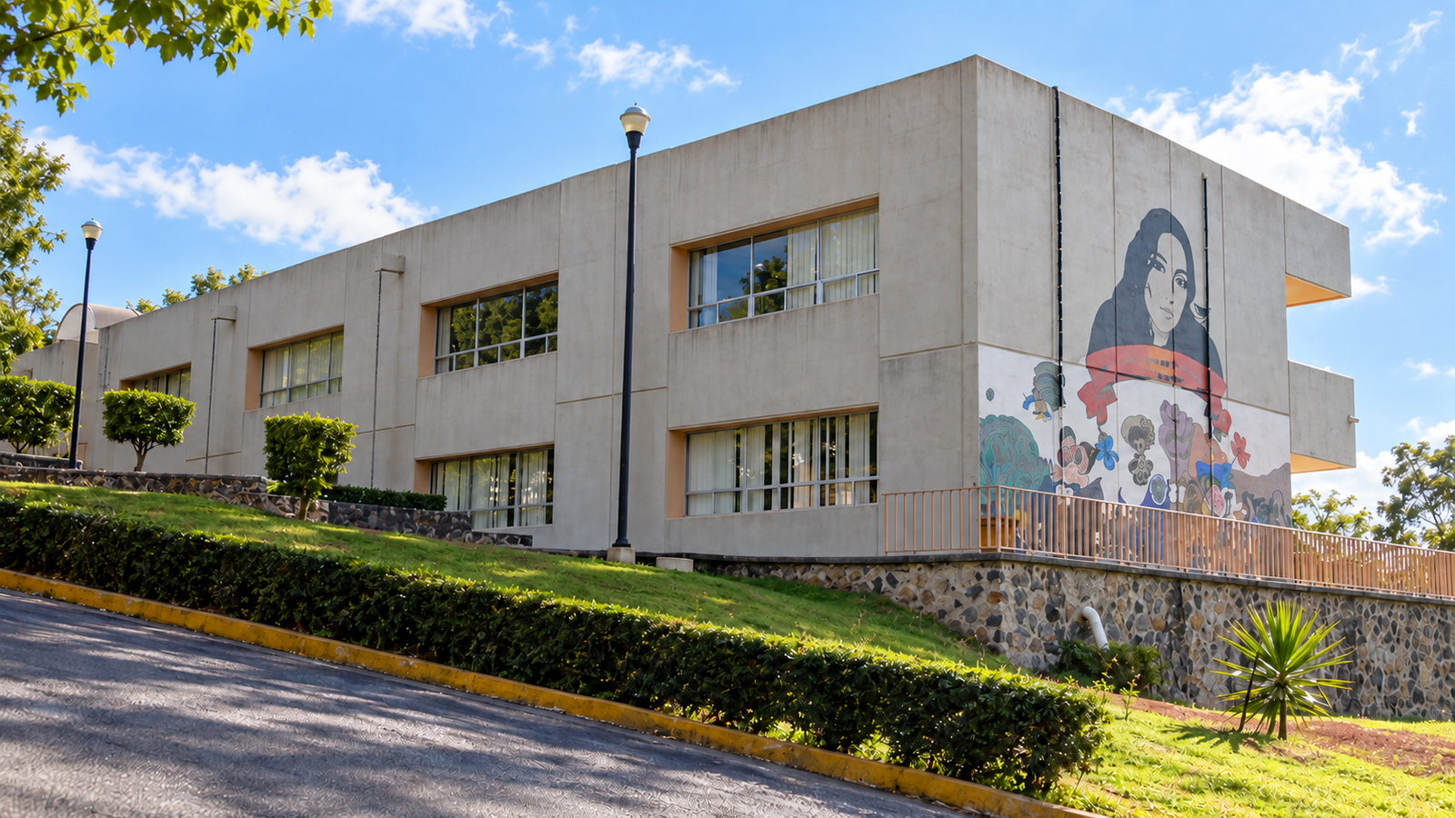 Recreación editorial: Facultad de Psicología, Campus Norte, Cuernavaca.