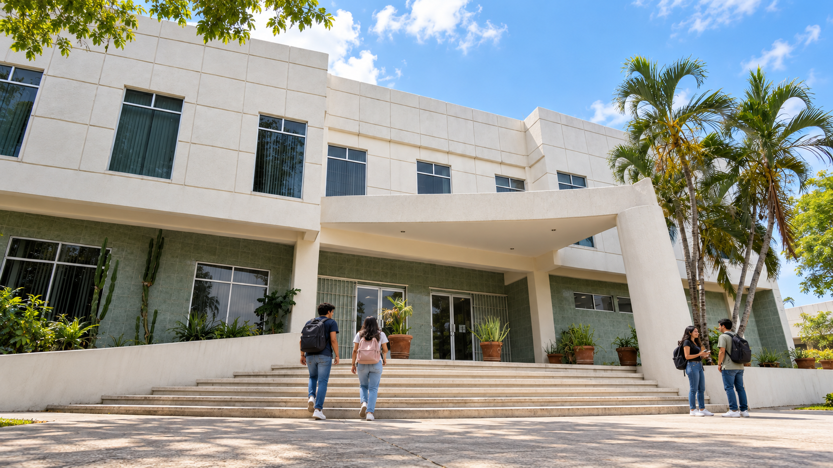 Recreación editorial: Biblioteca de la División Académica de Ciencias de la Salud de la UJAT.